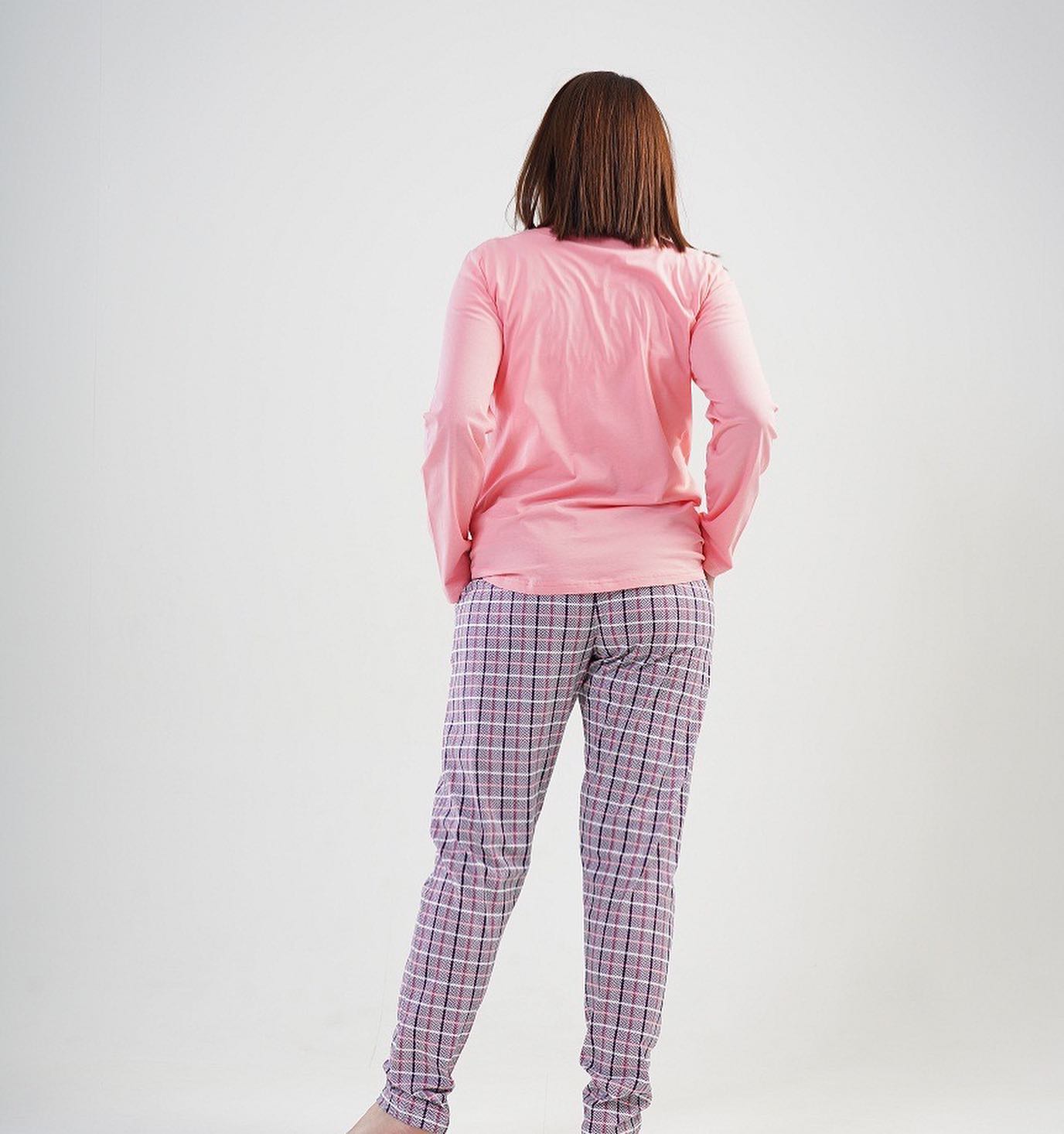 Set pantaloni cu tricou cu mîinica lungă - imagine 4