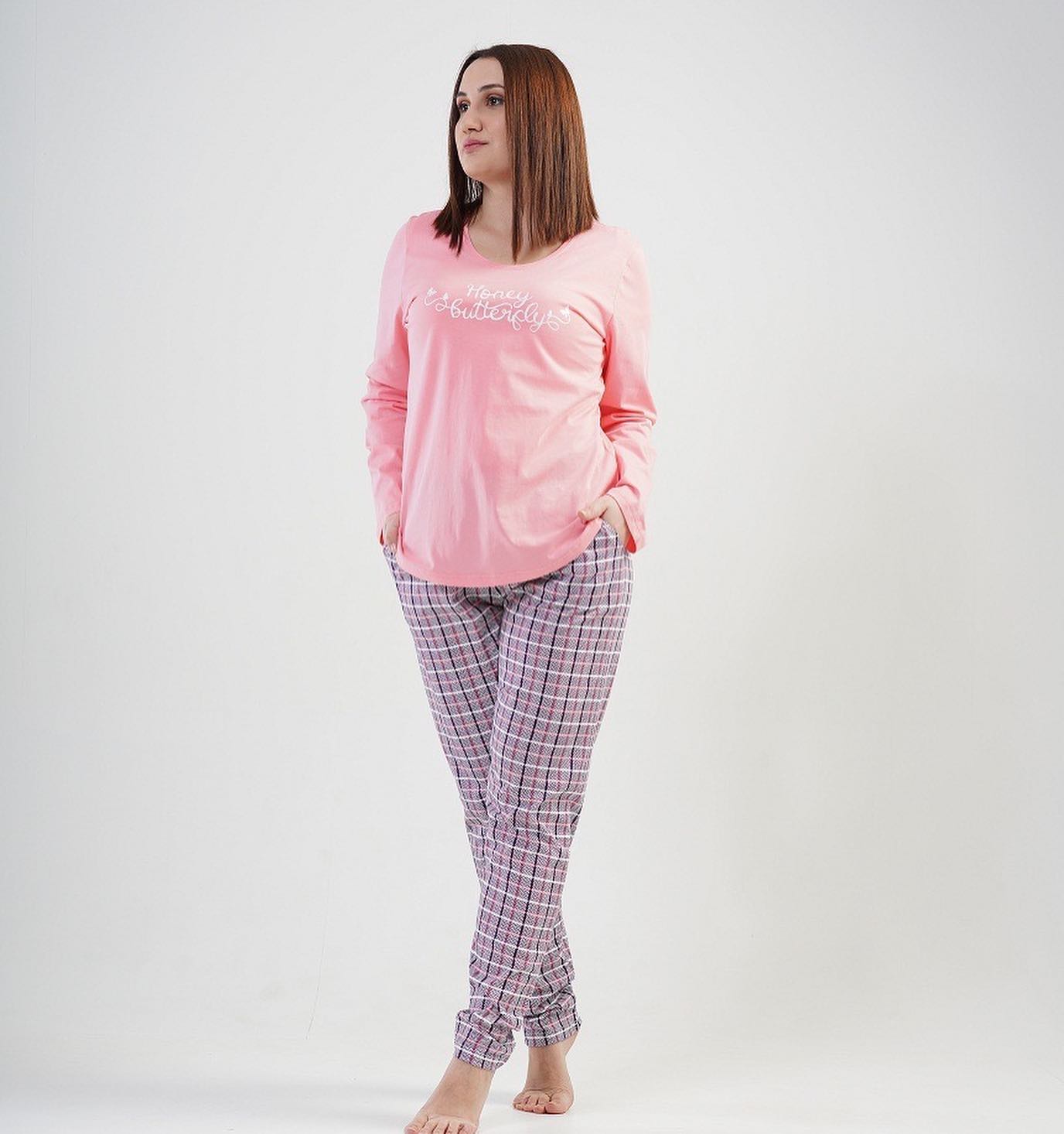 Set pantaloni cu tricou cu mîinica lungă - imagine 7