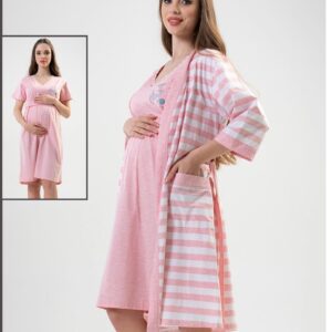Set halat+rochiță pentru gravide și alaptare art.40640