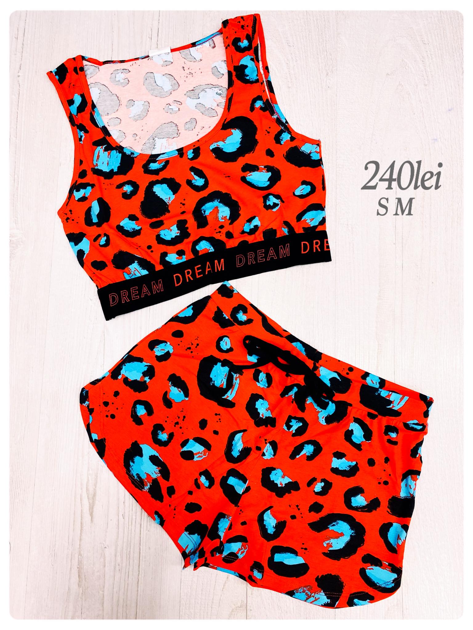 Set top cu șorți art.6240 - imagine 5