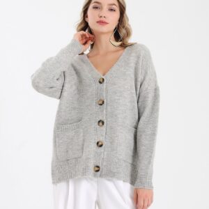 Cardigan cu nasturi