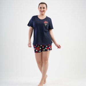 Set tricou cu pantaloni scurți MĂRIMI MARI art.40360