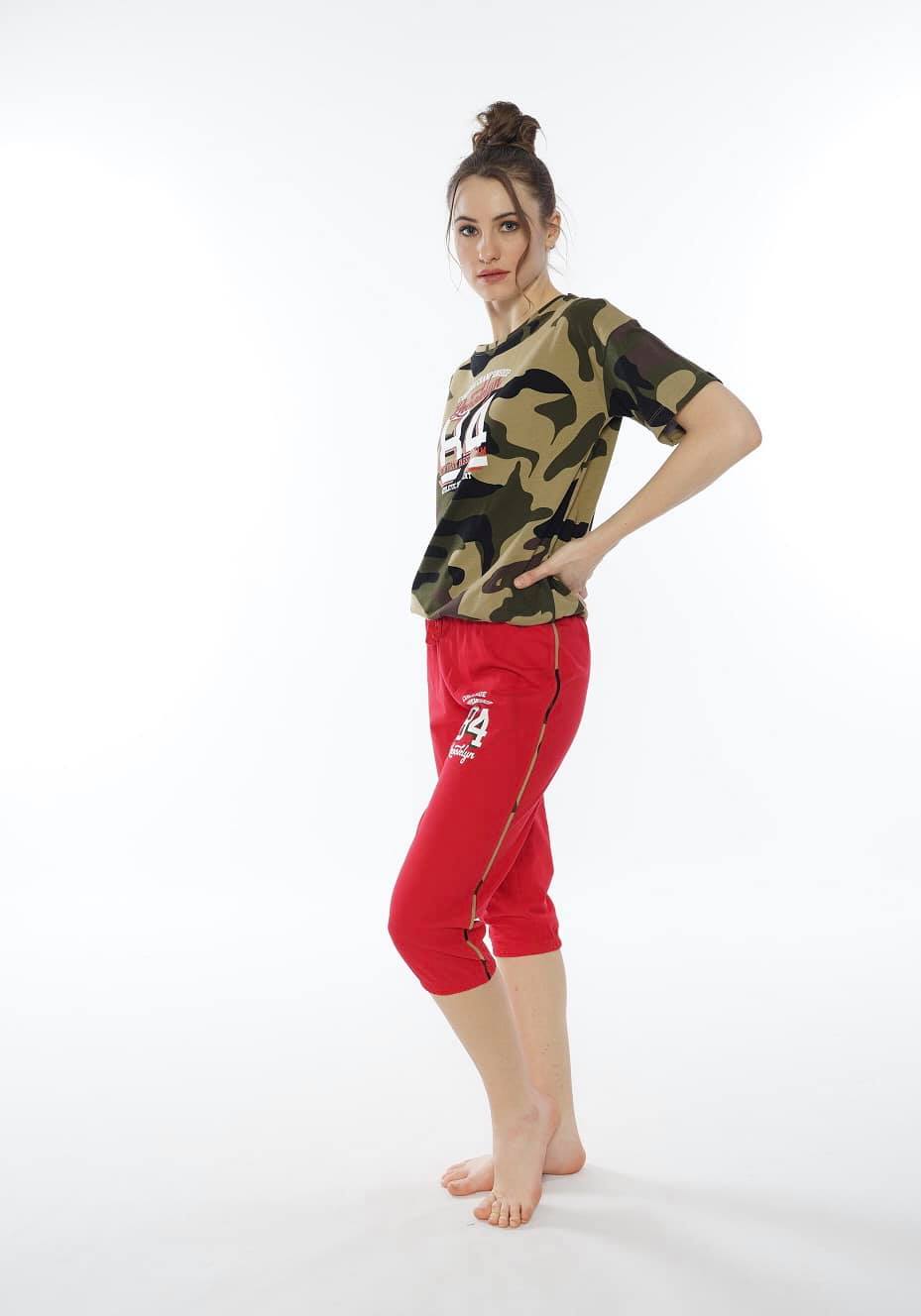 Set maiou cu șorți lungi (capry) art.26320 - imagine 2