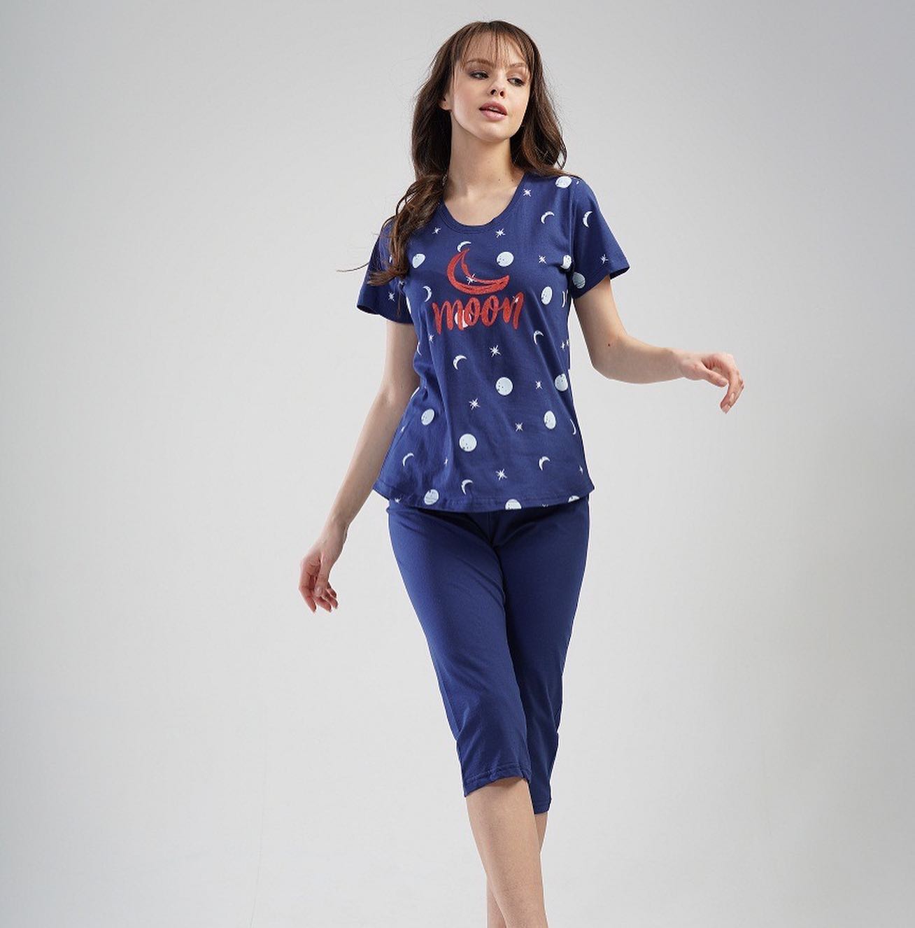 Set maiou cu șorți lungi (capry) art.61340 - imagine 3
