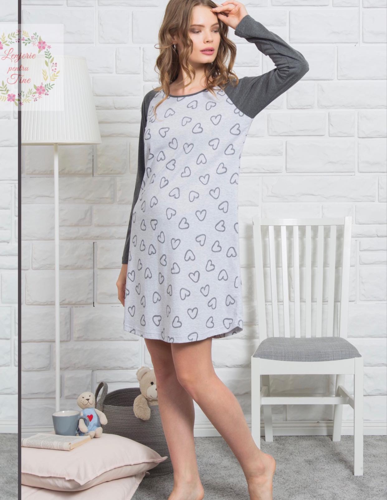 Rochiță cu mîineci lungi art.24180 - imagine 3