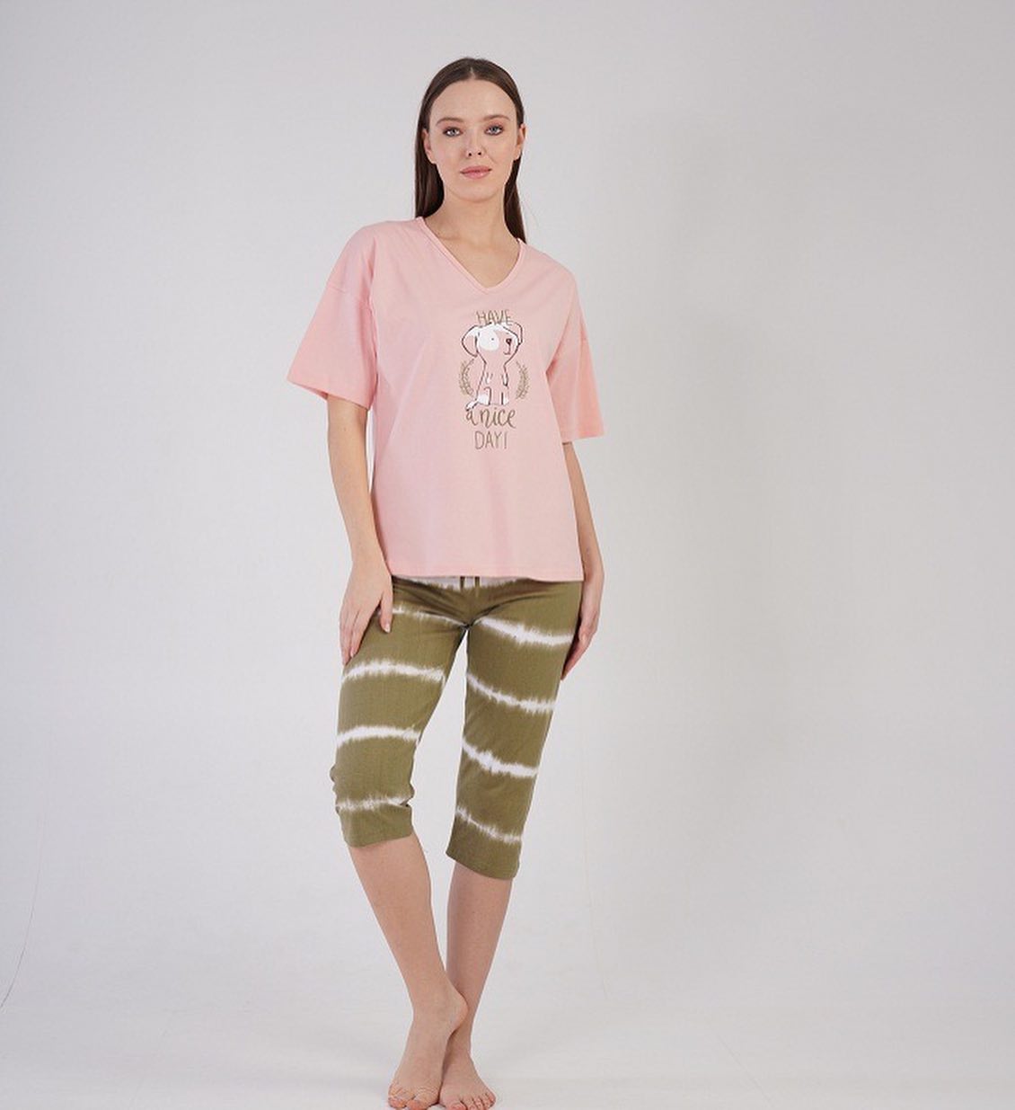 Set maiou cu șorți lungi (capry) art.75320 - imagine 3
