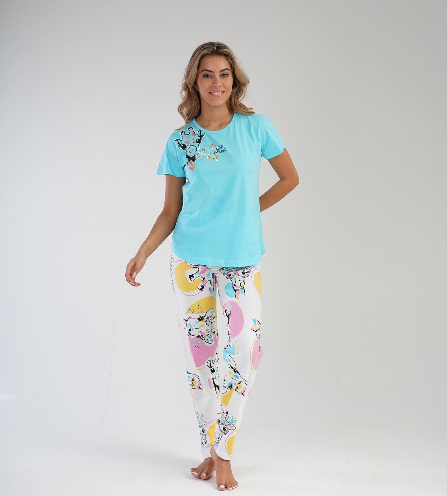 Set maiou cu pantaloni art.193400 - imagine 2