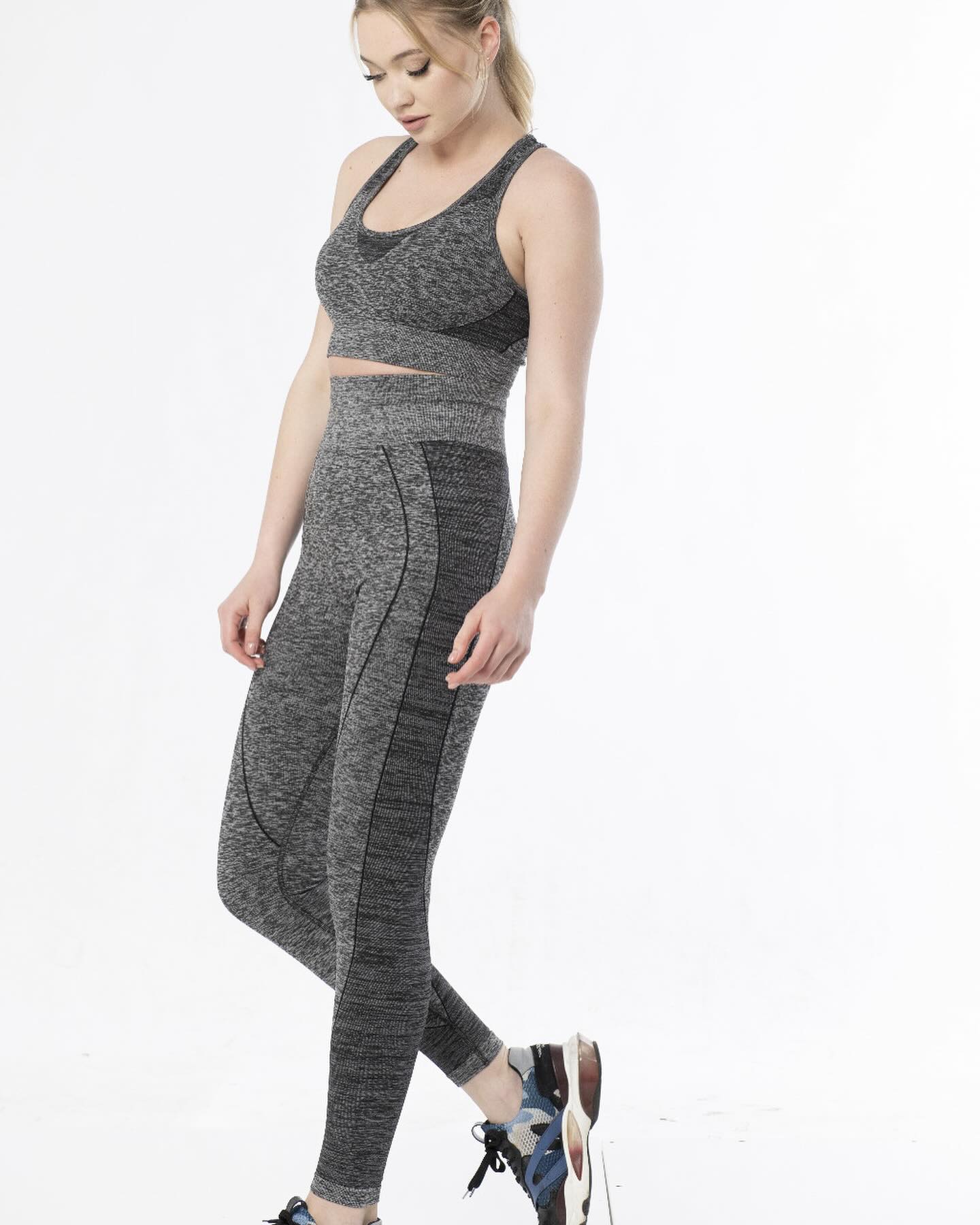 Set sport bra colanți seamless art.160480
