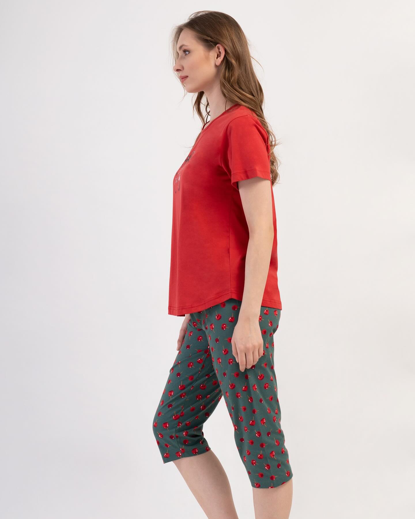 Set maiou cu șorți lungi (capry) art.87380 - imagine 3