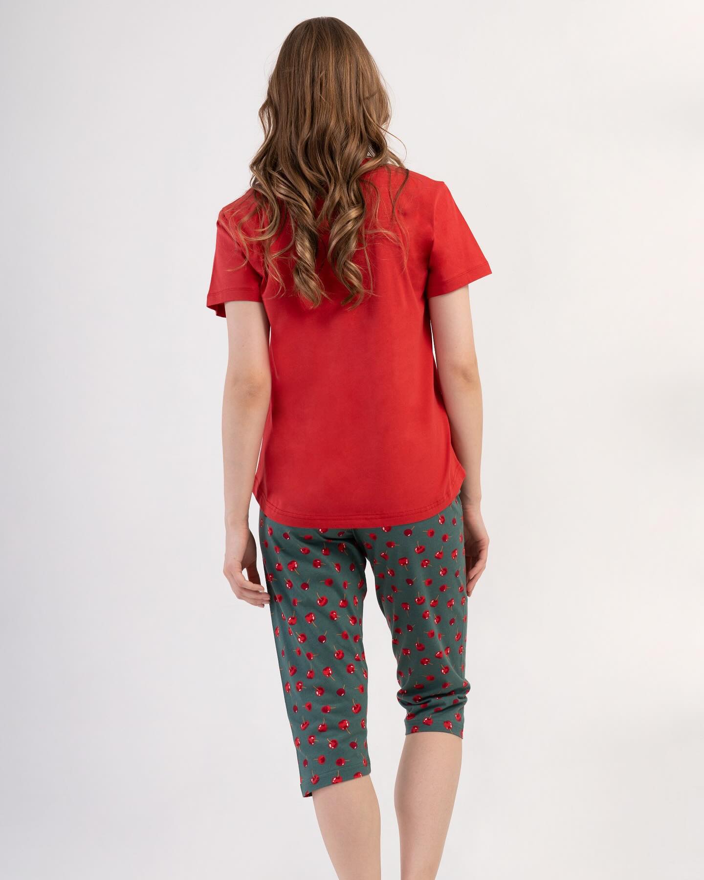 Set maiou cu șorți lungi (capry) art.87380 - imagine 4