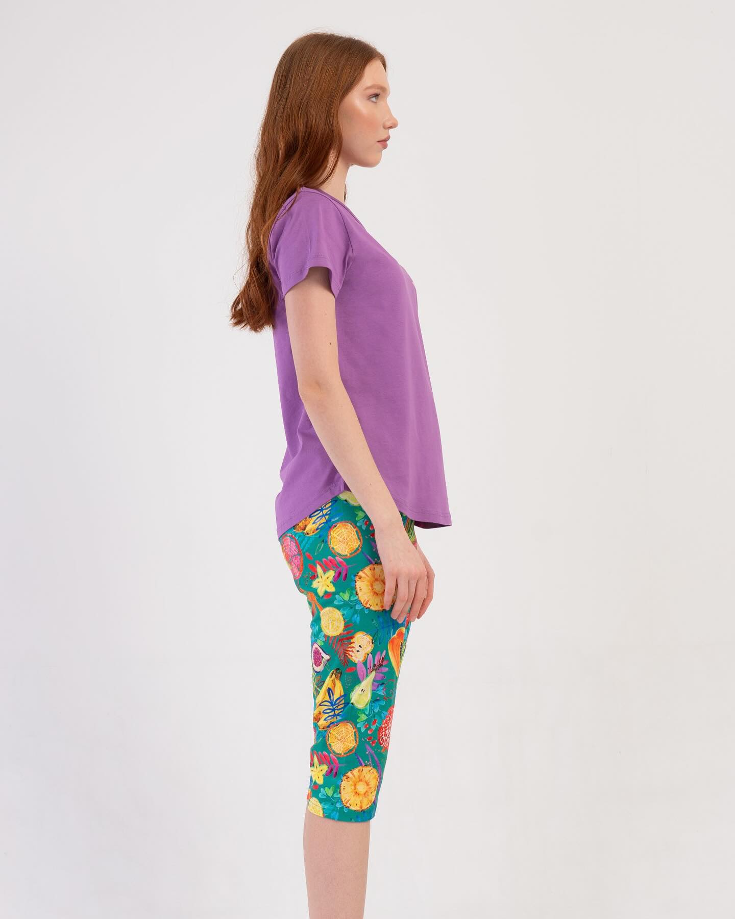 Set maiou cu șorți lungi (capry) art.108350 - imagine 2