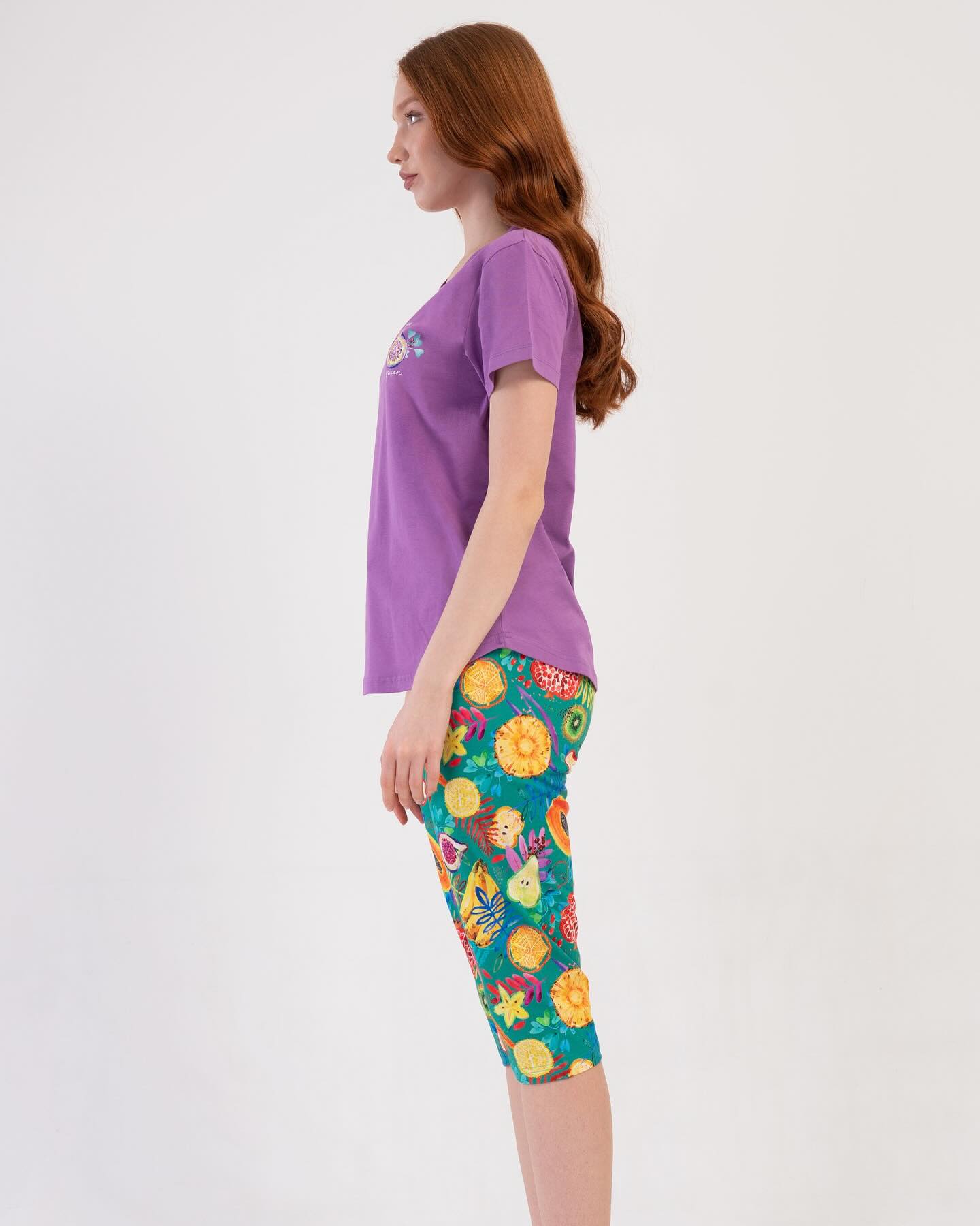 Set maiou cu șorți lungi (capry) art.108350 - imagine 4