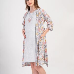 Set halat + rochiță pentru gravide și alaptare art.105640