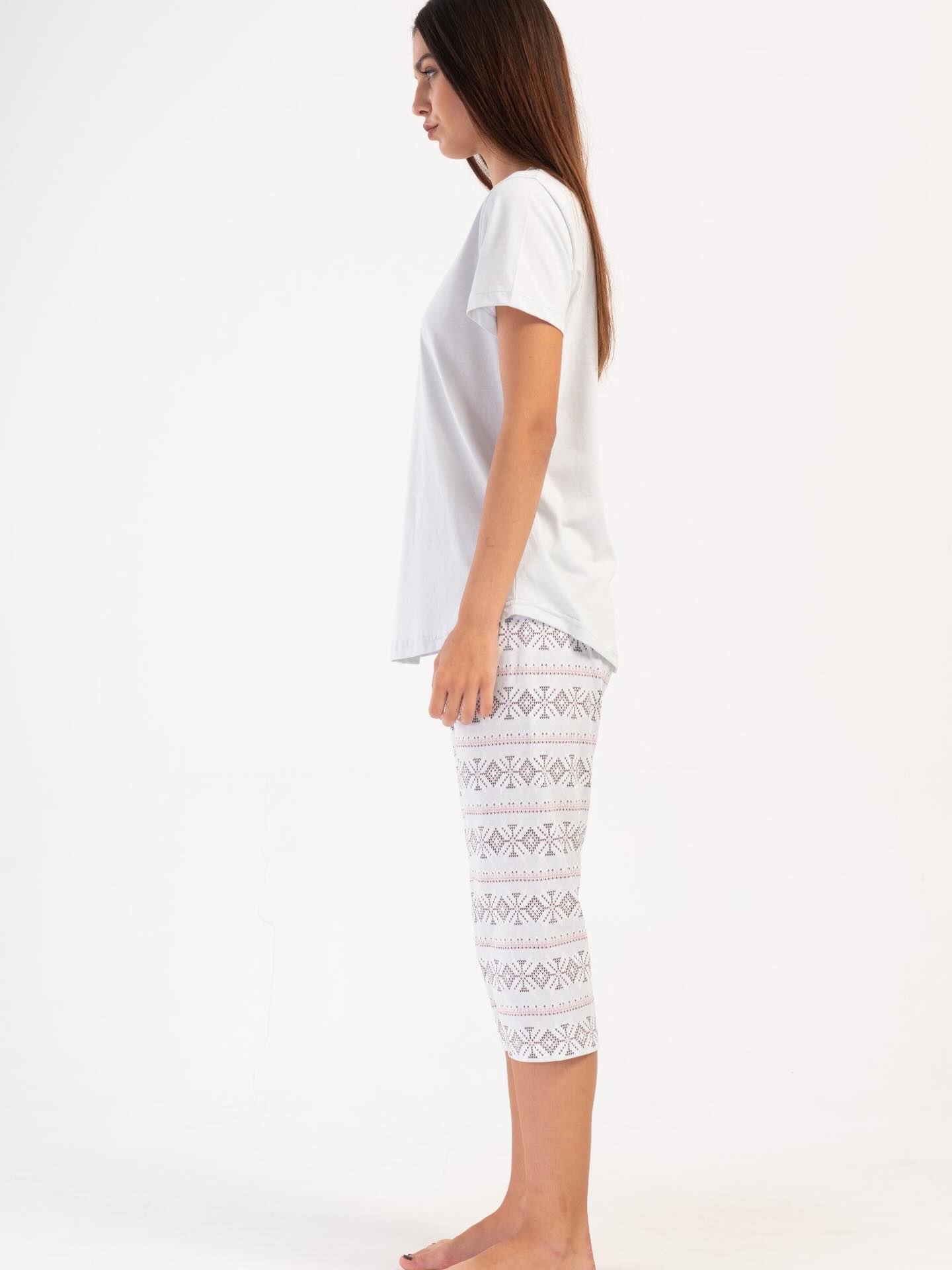 Set tricou pantaloni 3 sferturi art.114420 - imagine 3