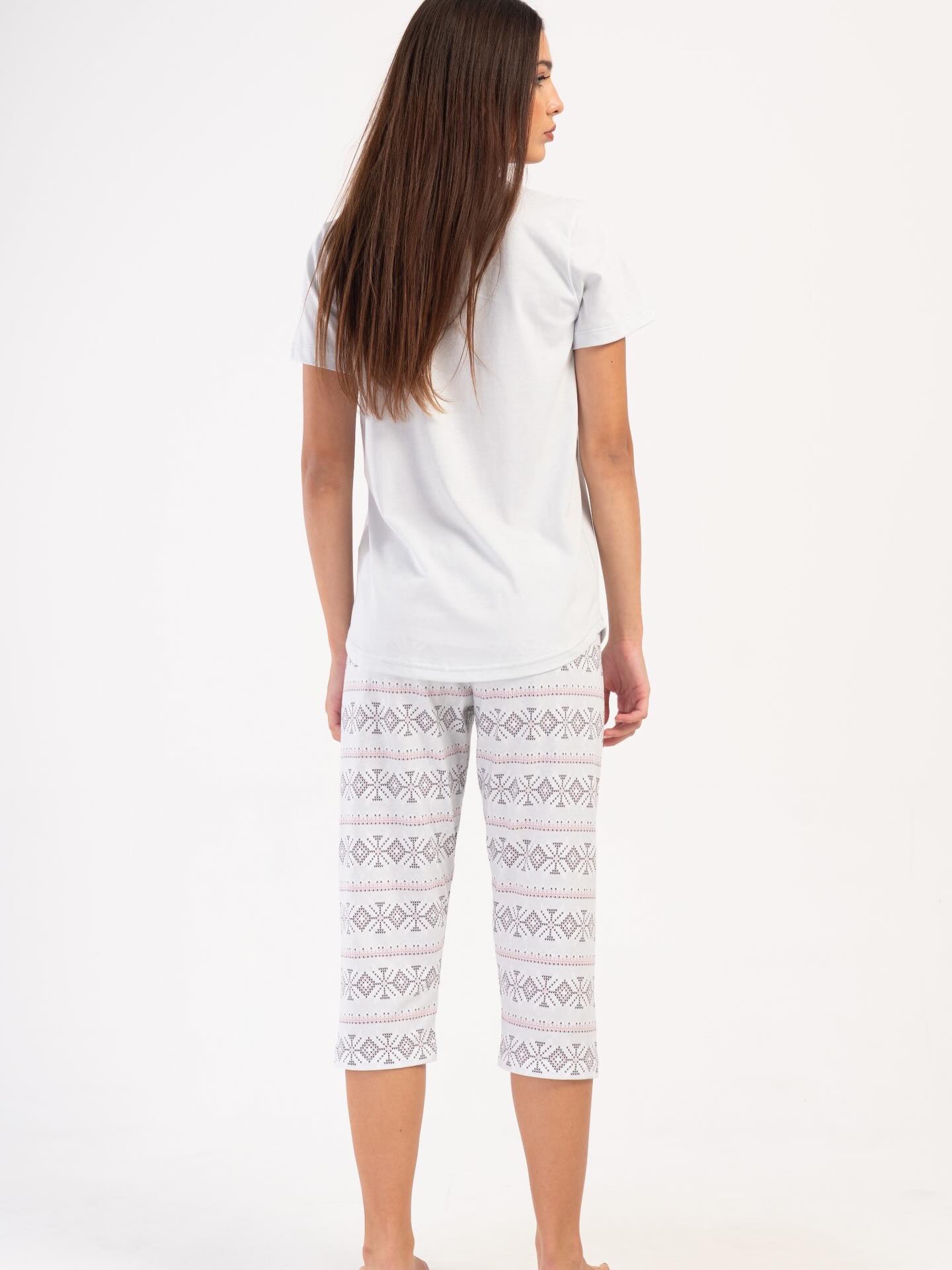 Set tricou pantaloni 3 sferturi art.114420 - imagine 2