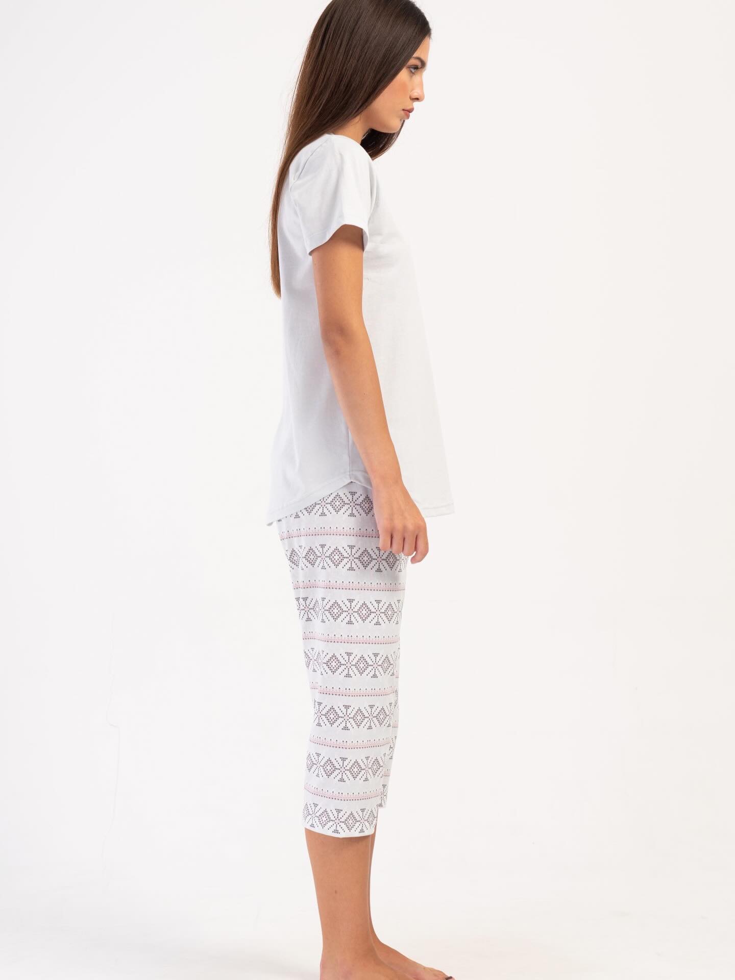 Set tricou pantaloni 3 sferturi art.114420 - imagine 4
