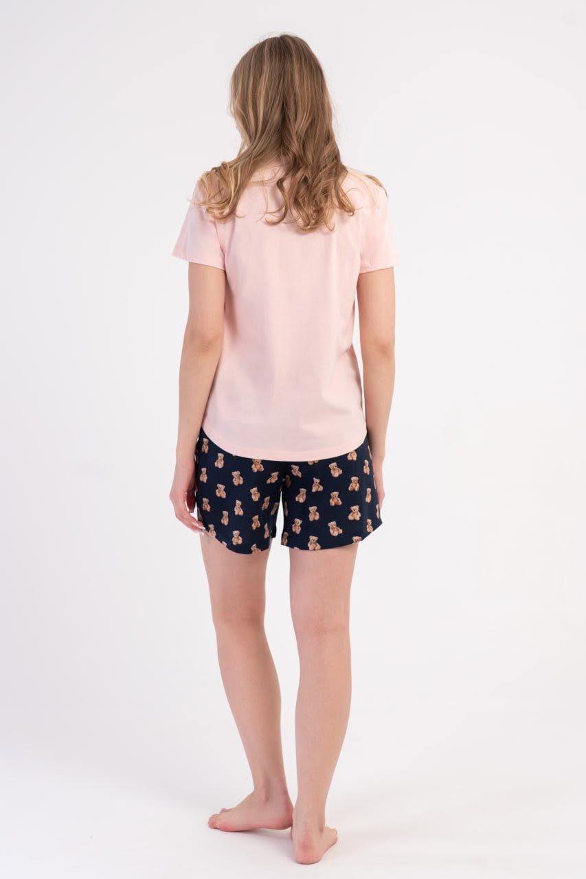 Set tricou Či pantaloni scurČi damÄ art.305360 - imagine 3