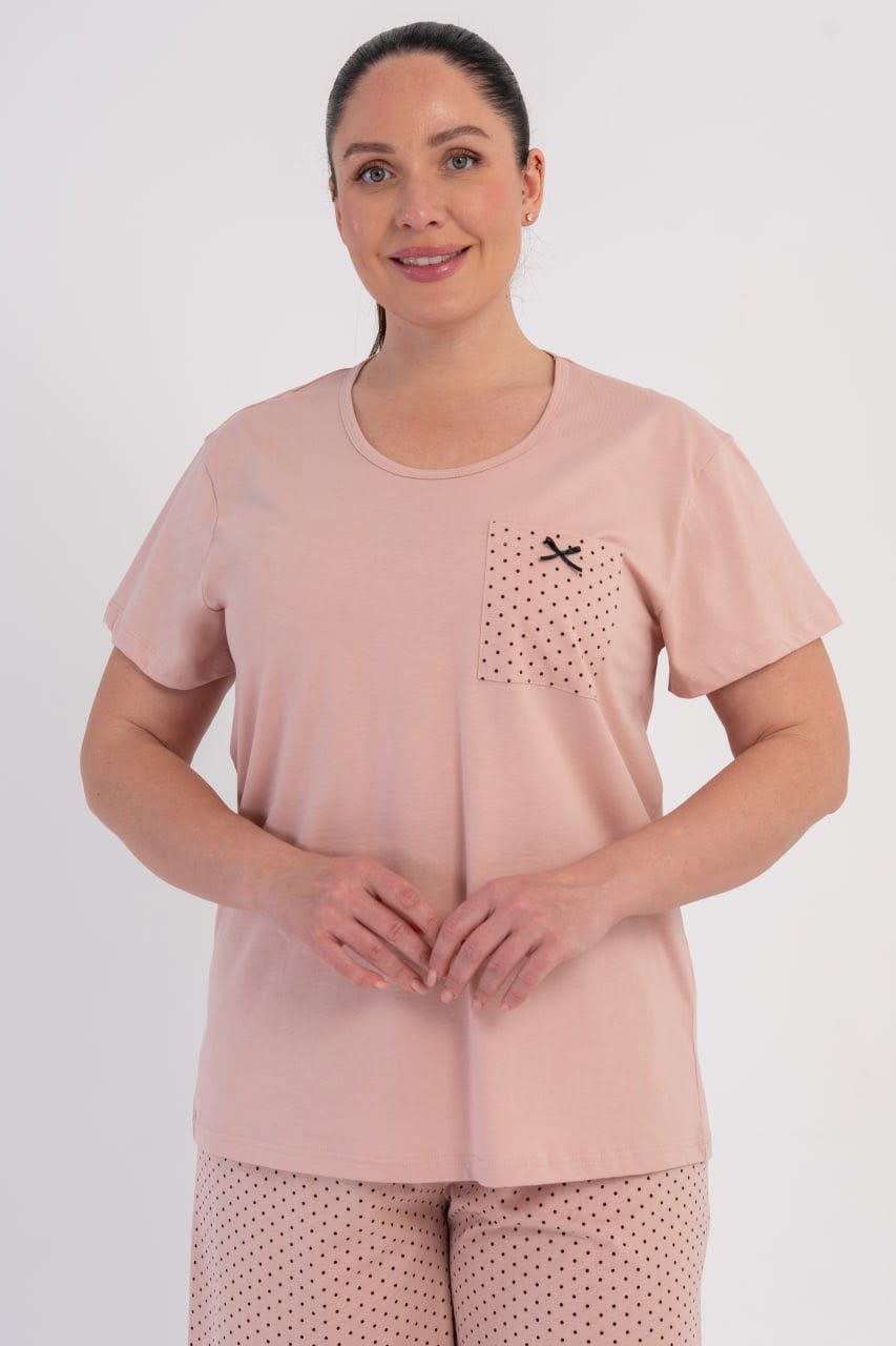 Set tricou și pantaloni scurți damă art.103450 - imagine 5