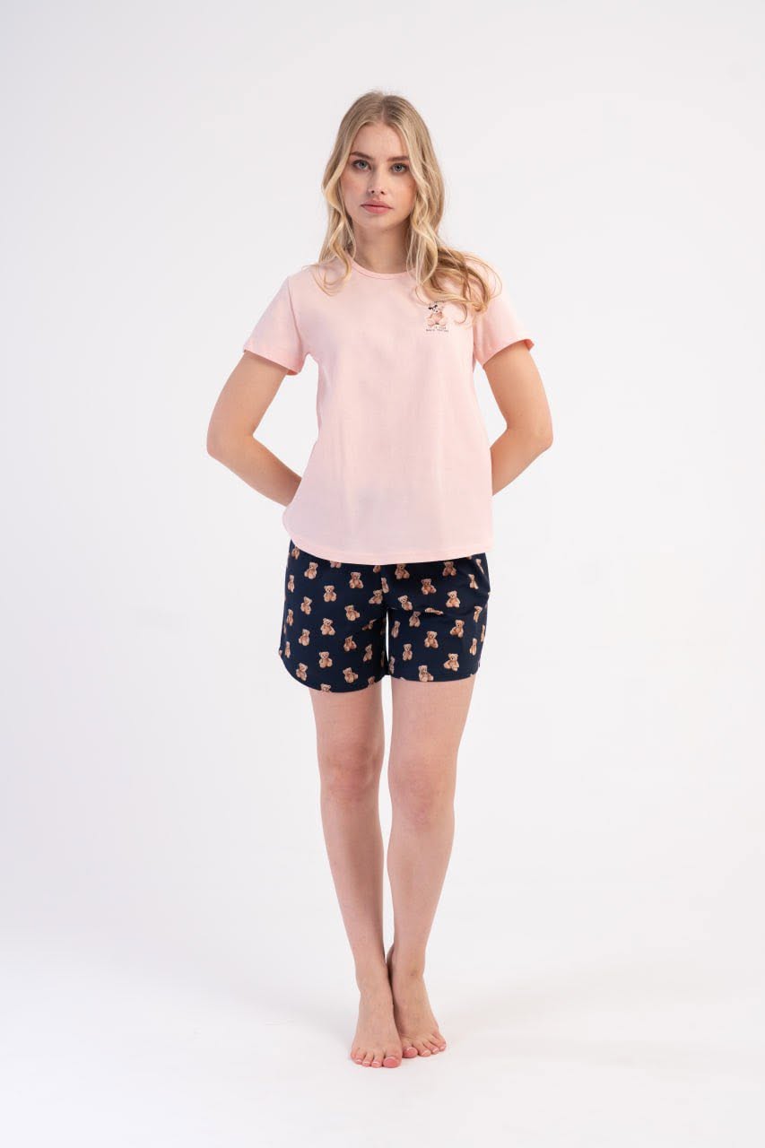 Set tricou Či pantaloni scurČi damÄ art.305360