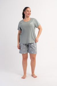 Set tricou și pantaloni scurți damă art.108450