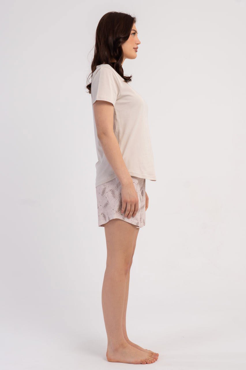 Set tricou și pantaloni scurți damă art.315360 - imagine 4