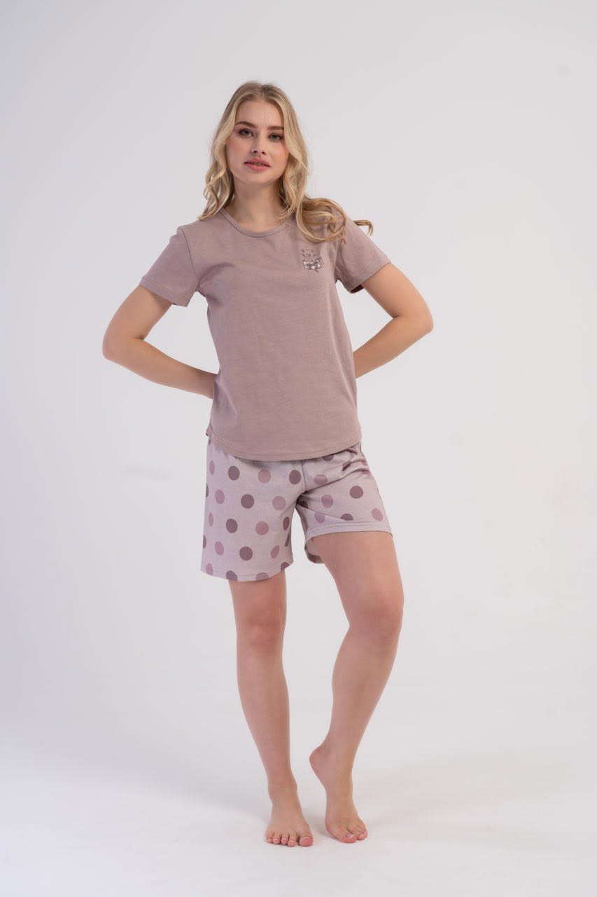 Set tricou și pantaloni scurți damă art.311360 - imagine 6