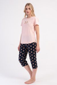 Set tricou și pantaloni capri damă art.119420