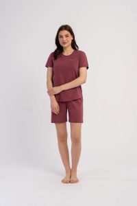 Set tricou și pantaloni scurți damă art.320360