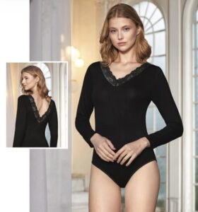Body dama vascoza dantela spatele gol art.9240