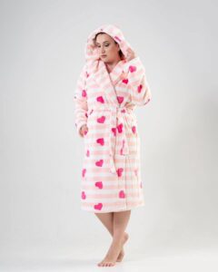 Halat de baie cocolino cu gluga art.92650